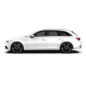 Audi A4 with Atom Black polish